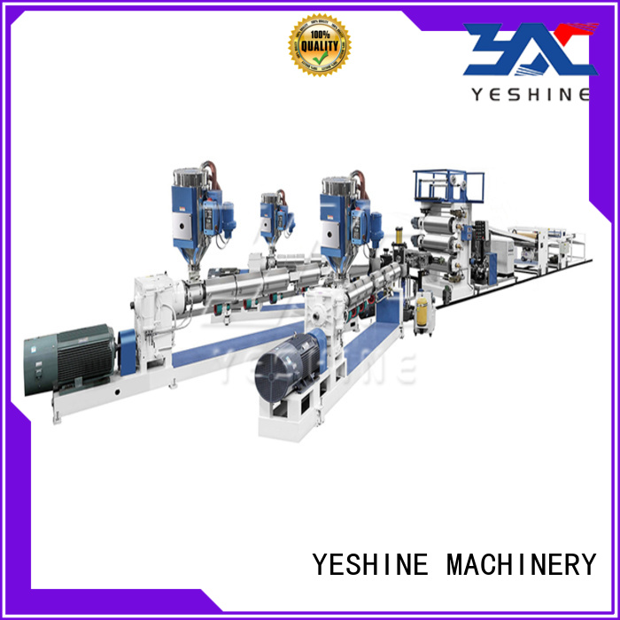 YESHINE sheet extruder machine Suppliers
