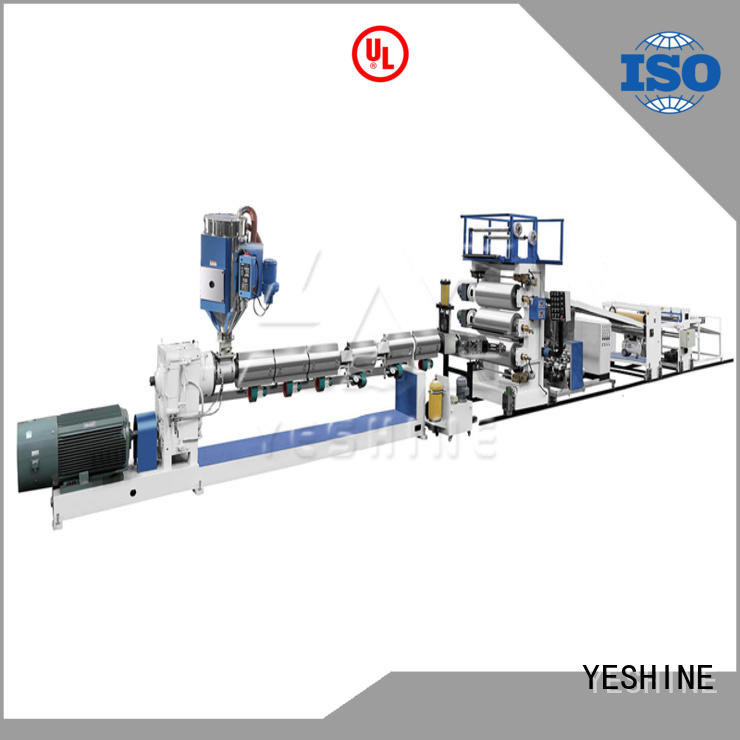 YESHINE plastic extruder machine for sale price-favorable suitcase
