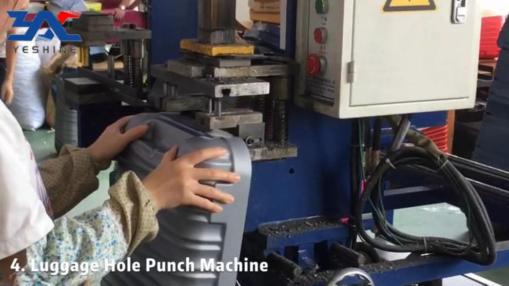 4.Luggage Hole Punch Machine for luggage trolley hole punching YESHINE