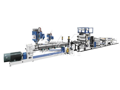 ABS Two Lines Sheet Extruder Machine