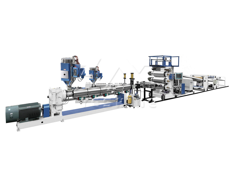 ABS.PC Two Lines Sheet Extruder Machine