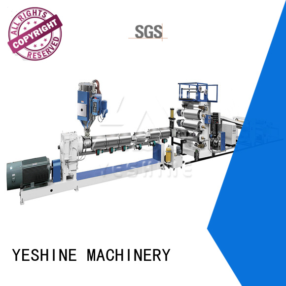 New plastic sheet manufacturing machine factory