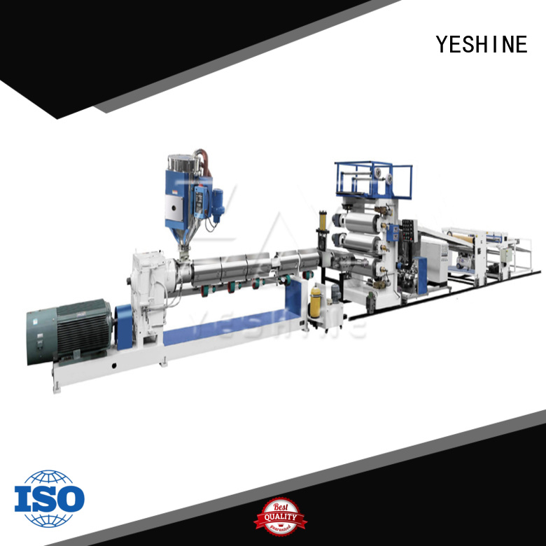 YESHINE Latest plastic sheet manufacturing machine company