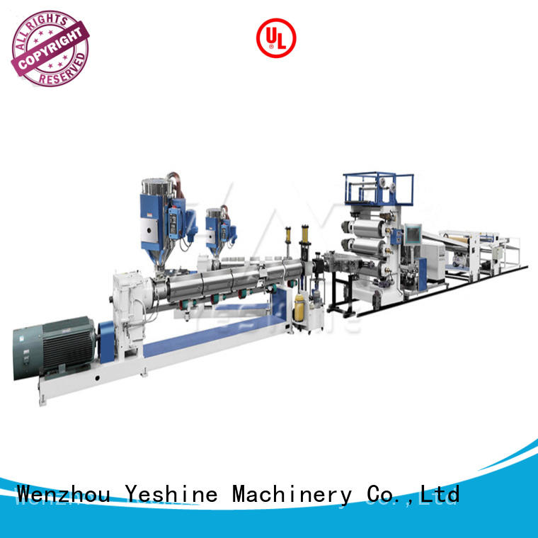 YESHINE plastic sheet manufacturing machine price-favorable