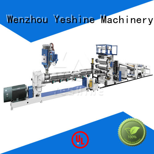 YESHINE recycled materials sheet extruder machine price-favorable suitcase