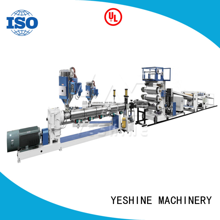 YESHINE plastic sheet extruder machine factory