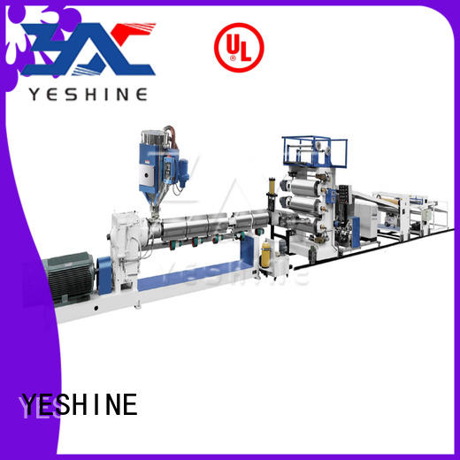 YESHINE quality-reliable plastic extrusion machine high quality