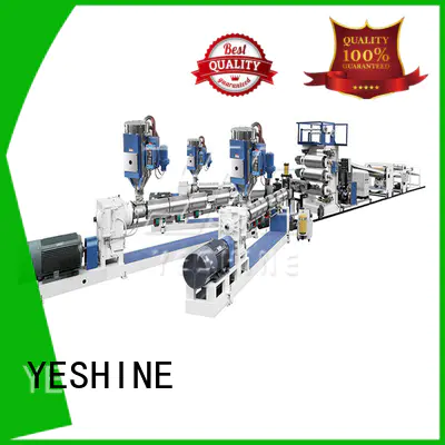 YESHINE quality-reliable plastic extruder machinery suppliers lampshade