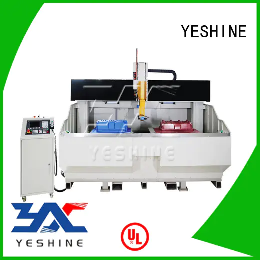 YESHINE solid mesh cnc router machine manufacturer suitcase