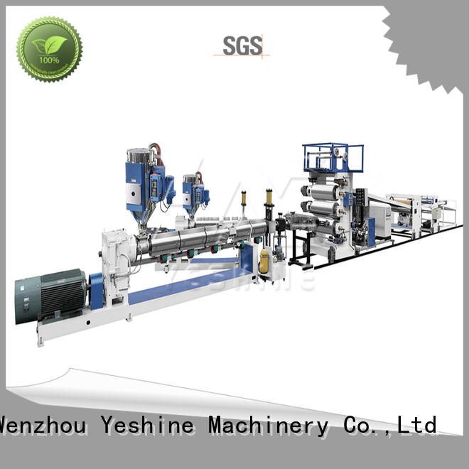 YESHINE plastic sheet machine factory