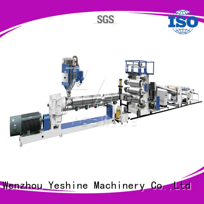 YESHINE recycled materials plastic extruder machine for sale car parts