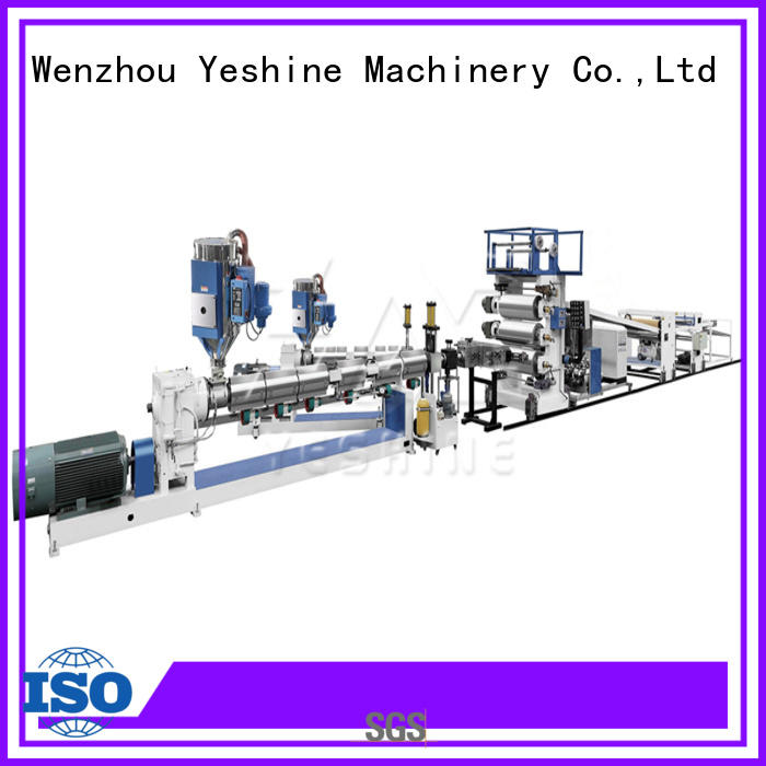 YESHINE recycled materials plastic extruder machinery suppliers factory price suitcase