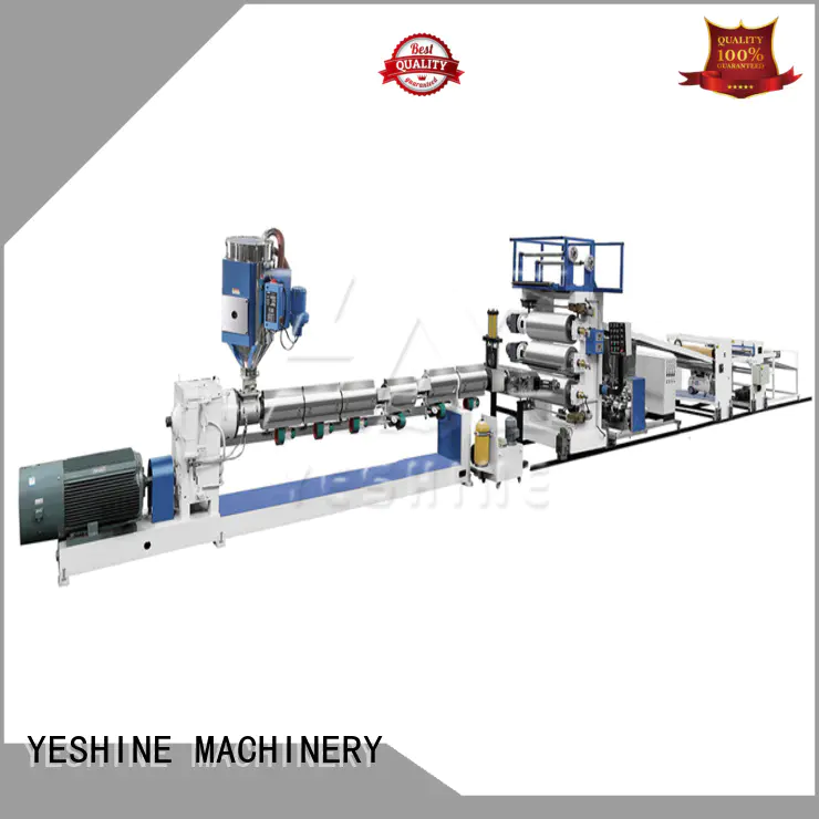 plastic sheet extruder machine price-favorable YESHINE