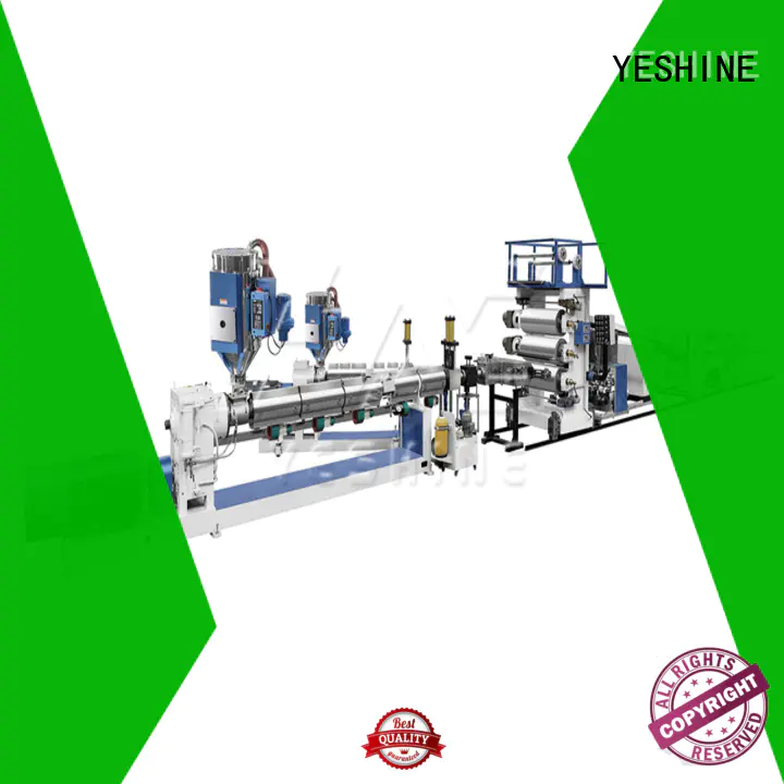YESHINE recycled materials hydraulic forming machine luggage company