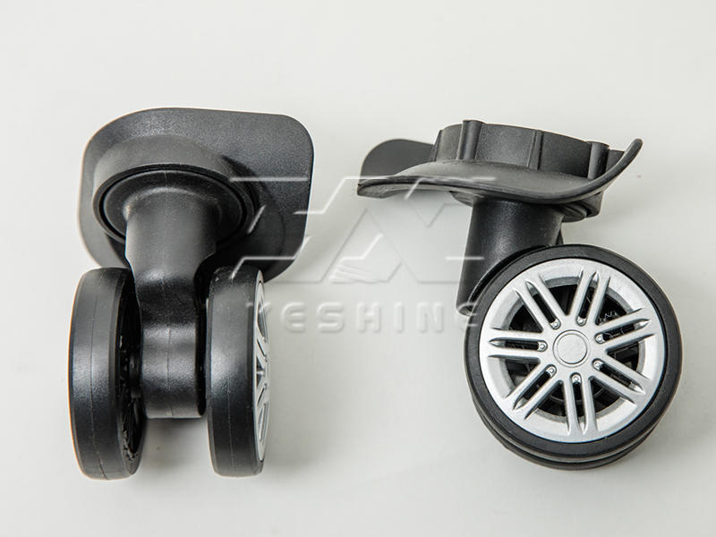 2020 fashion detachable plastic rubber luggage suitcase wheels parts CP-2022