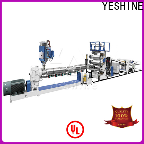 Top plastic sheet making machine factory