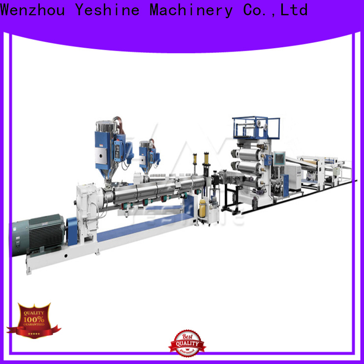 YESHINE plastic sheet extruder machine Supply