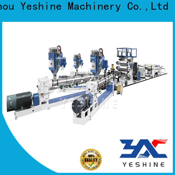 YESHINE Custom plastic sheet manufacturing machine manufacturers