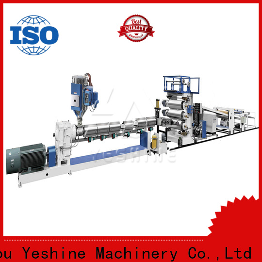 Latest plastic sheet manufacturing machine Supply