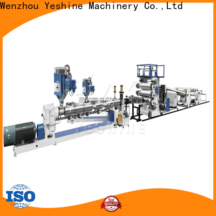 New plastic sheet machine company