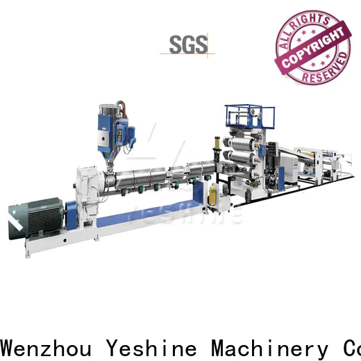 YESHINE Custom sheet extruder machine manufacturers