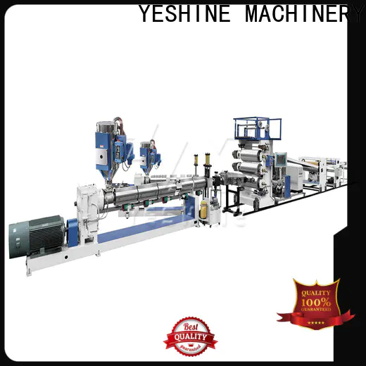 YESHINE plastic sheet manufacturing machine Supply