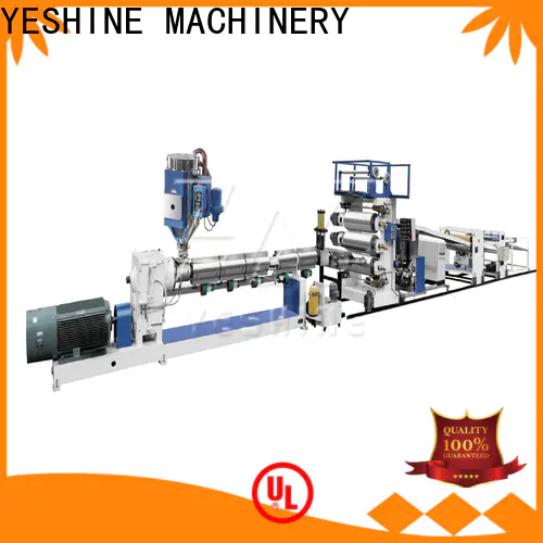 YESHINE Wholesale plastic extrusion machine factory