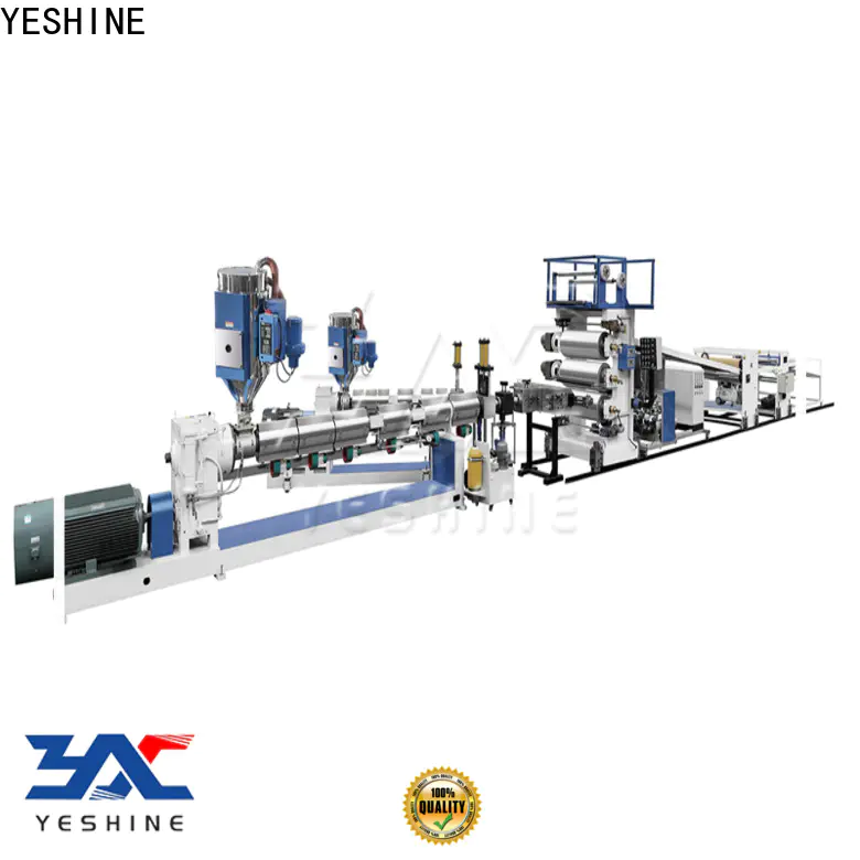 YESHINE Top plastic extruder machine for sale factory