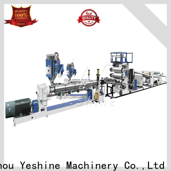 YESHINE High-quality plastic sheet extruder machine for business