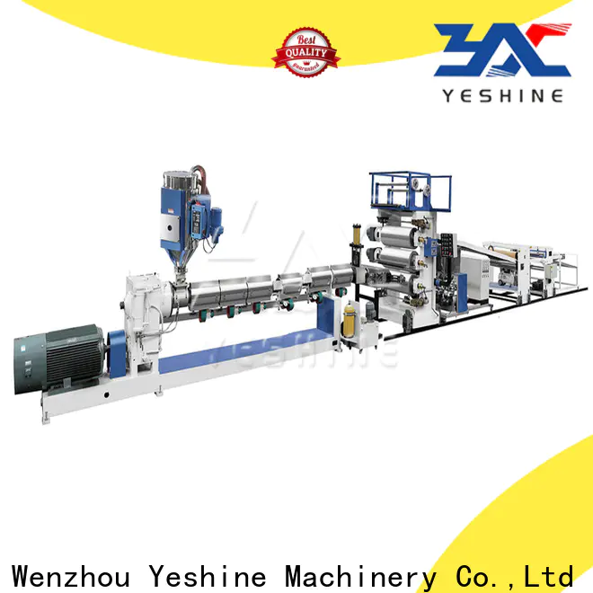 YESHINE plastic extruder machine for sale for business