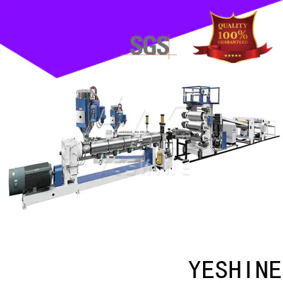 Custom plastic sheet making machine for business