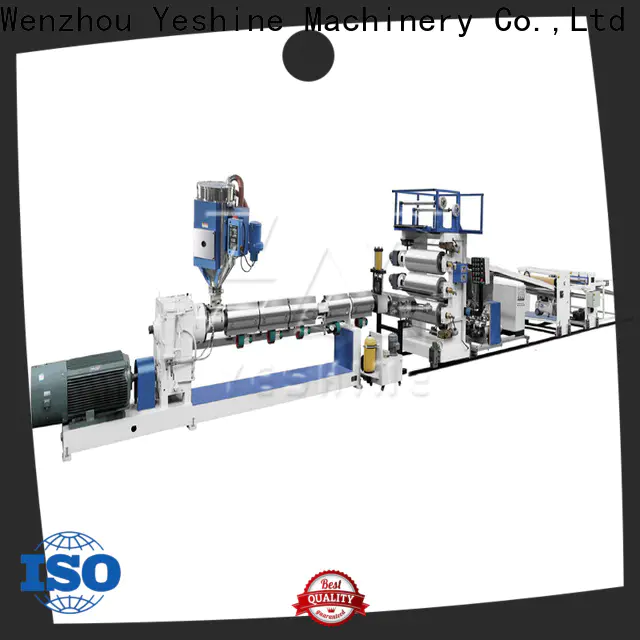 Best plastic sheet making machine for business