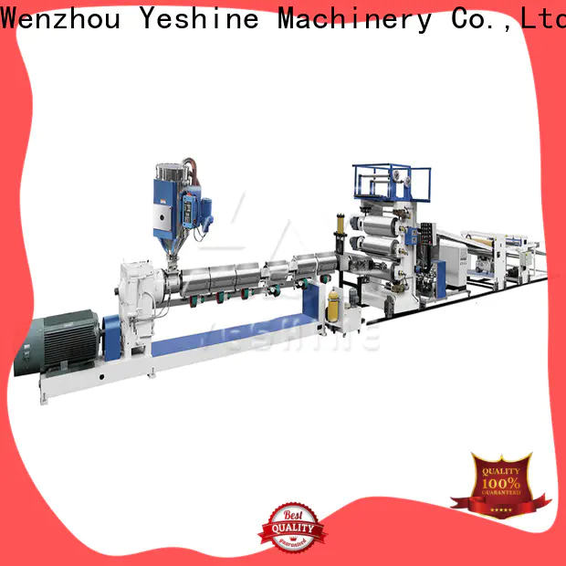 YESHINE plastic sheet making machine for business