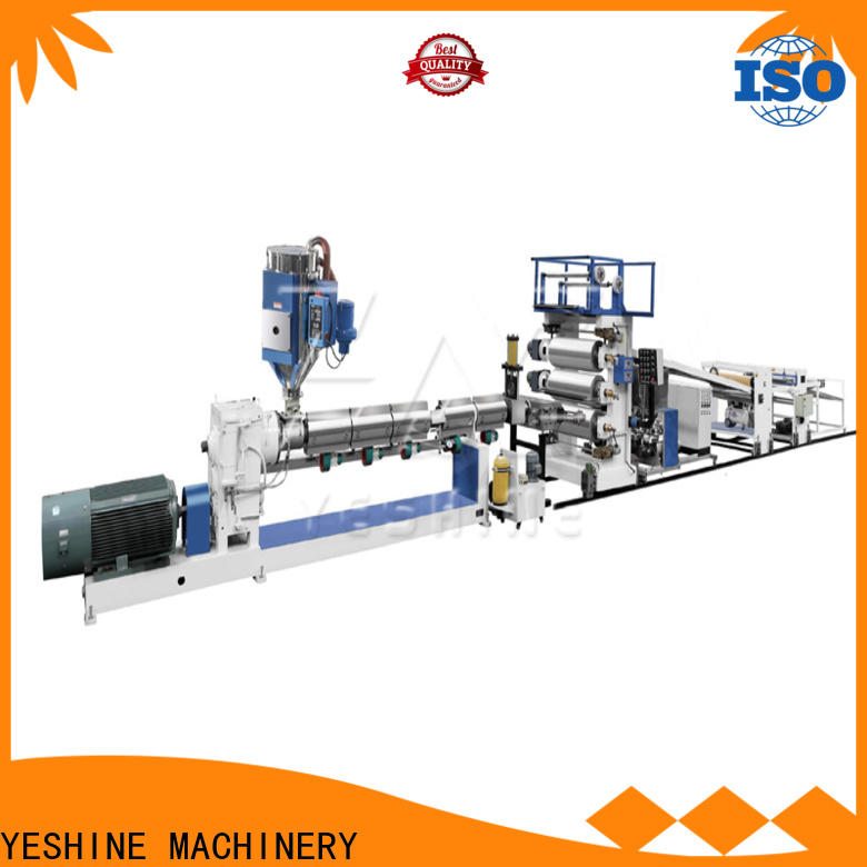 YESHINE sheet extruder machine Supply