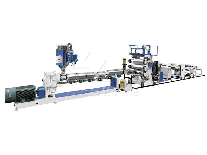 ABS One Line Suitcase Sheet Making Extruder Machine