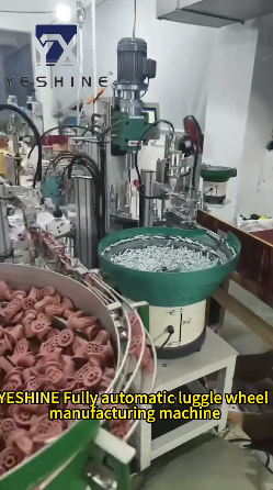 YESHINE Fully automatic luggle wheel manufacturing machine